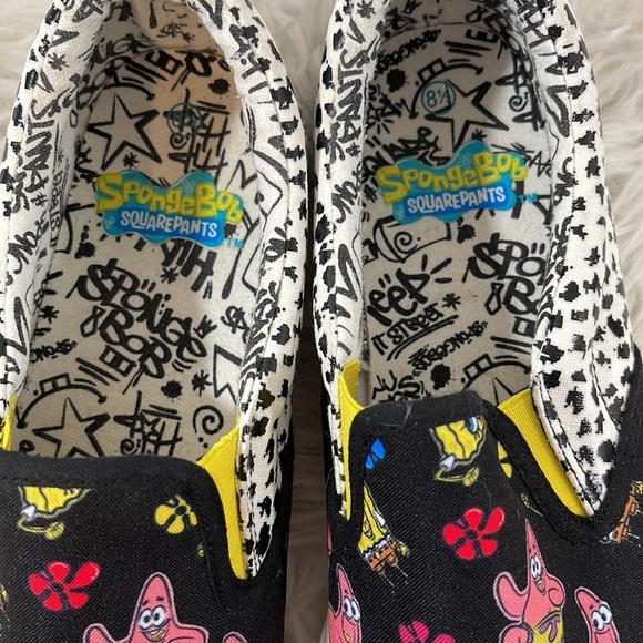 GROUNDUP NICKELODEON SPONGEBOB SQUAREPANTS & PATRICK “ DARE 2B SQUARE” Size 8.5 - Picture 7 of 12